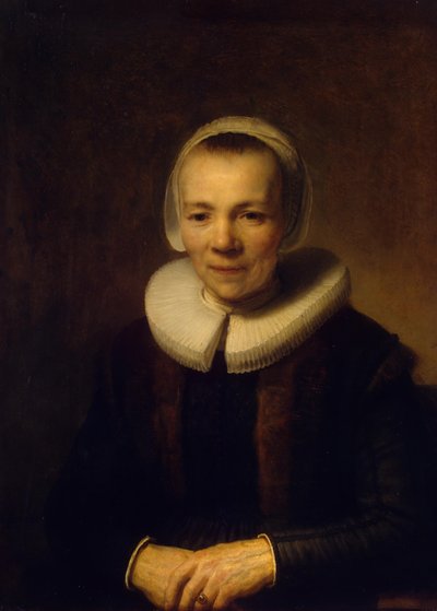 Portrait de Baertje Martens - Rembrandt van Rijn